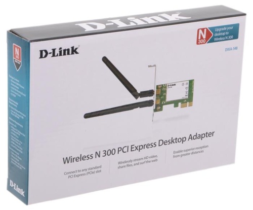 Сетевой адаптер WiFi D-Link DWA-548/B1B фото 4