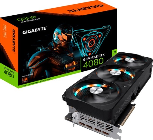 Видеокарта PCI-E GIGABYTE 16384Mb GV-N4080GAMING-16GD фото 8