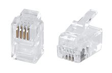 Фурнитура коннектор Cabeus 4P4C