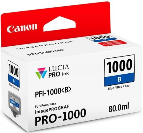 Оригинальный струйный картридж Canon PFI-1000 B 0555C001