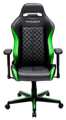 Игровое кресло DXRacer OH/DH73/NE Drifting чёрно-зелёное Игровое кресло DXRacer OH/DH73/NE Drifting чёрно-зелёное