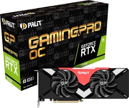 Видеокарта PCI-E Palit 8192Mb PA-RTX2080 Gaming Pro OC NE62080S20P2-180A фото 4