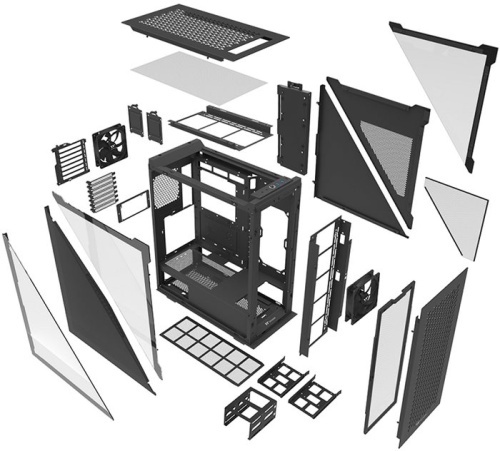 Корпус Miditower Thermaltake Divider 500 TG Air черный CA-1T4-00M1WN-02 фото 6