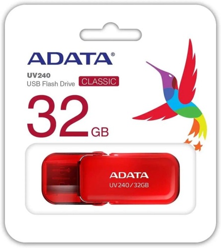 Накопитель USB flash A-DATA 32Gb UV240 AUV240-32G-RRD фото 3