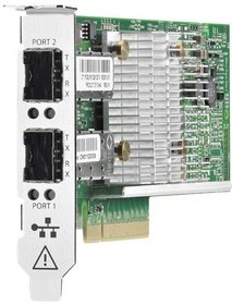 . RAID- Hewlett Packard Ethernet Adapter, 530SFP+, 2x10Gb, PCIe(2.0), QLogic, for G7/Gen8/Gen9/Gen10 servers 652503-B21