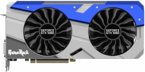 Видеокарта PCI-E Palit 8192Mb PA-GTX1080 GameRock NEB1080T15P2-1040G