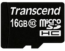 Карта памяти Micro SDHC Transcend 16ГБ TS16GUSDC10