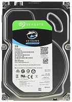 Жесткий диск SATA HDD Seagate 3000Гб (3Тб) SkyHawk Guardian Surveillance ST3000VX010