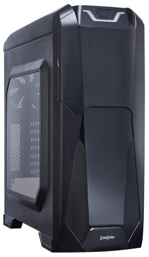 Корпус Miditower EXEGATE EVO-8202 Black-Red light EX270558RUS фото 2