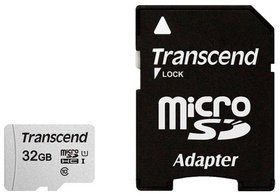   Micro SDHC Transcend 32Gb TS32GUSD300S-A