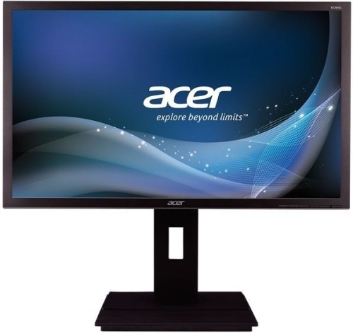 Монитор Acer B246HYLAymdr черный UM.QB6EE.A09