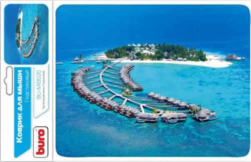 Коврик Buro BU-M10020 Мини рисунок/тропический отель фото 4 Коврик Buro BU-M10020 Мини рисунок/тропический отель фото 4