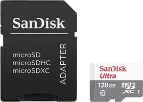   micro SDXC SanDisk 128Gb Ultra 80 SDSQUNS-128G-GN6TA