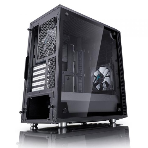 Корпус Miditower Fractal Design Define C TG черный FD-CA-DEF-C-BK-TG фото 2