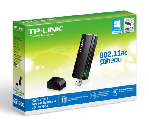 Сетевой адаптер WiFi TP-Link Archer T4U фото 2