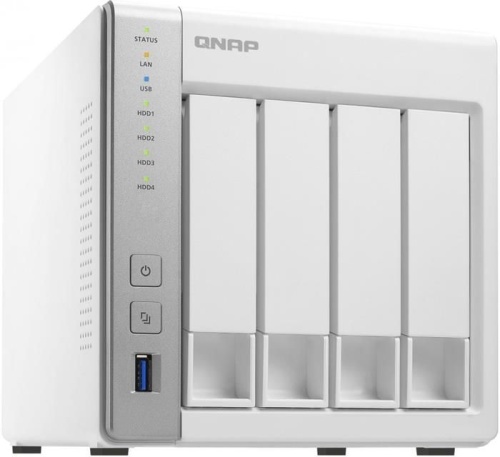 Сетевое хранилище данных (NAS) QNAP Qnap Original D4 4-bay фото 2