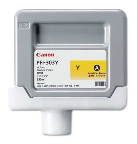 Оригинальный струйный картридж Canon PFI-303Y (желтый) 2961B001