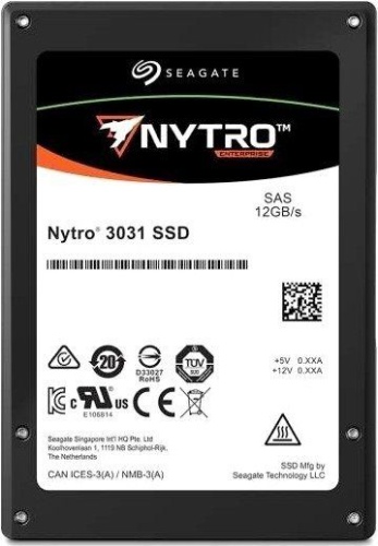 Накопитель SSD SAS 2.5 Seagate 400GB Nytro 3731 XS400ME70004 Накопитель SSD SAS 2.5 Seagate 400GB Nytro 3731 XS400ME70004