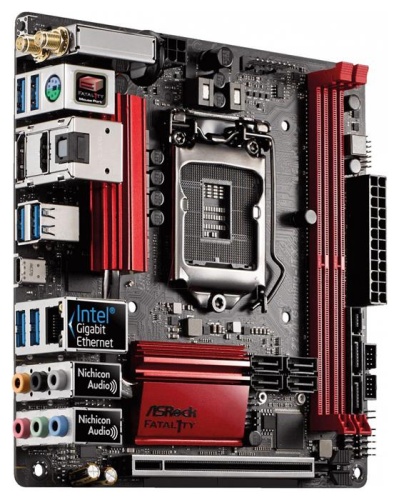 Мат. плата Socket1151 ASRock Z270 GAMING-ITX/AC фото 2