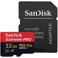 Карта памяти micro SDXC SanDisk 32Gb  Extreme SDSQXCG-032G-GN6MA