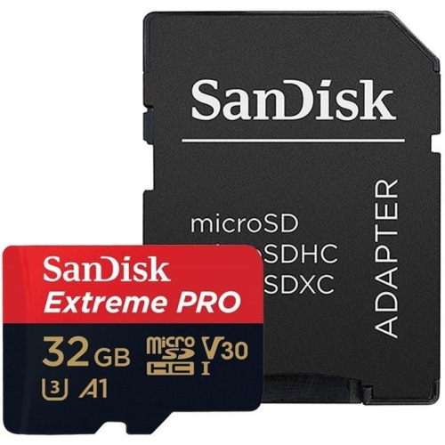 Карта памяти micro SDXC SanDisk 32Gb  Extreme SDSQXCG-032G-GN6MA