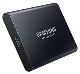 Внешний жесткий диск 1.8 Samsung 2Tb T5 MU-PA2T0B/WW BLUE