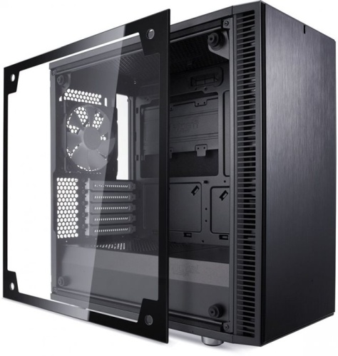 Корпус Miditower Fractal Design Define Mini C TG Black фото 15