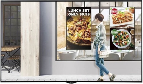 Панель ЖК LG 49XS4F черный фото 7