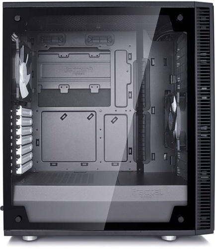 Корпус Miditower Fractal Design Define C TG Black, Window фото 16