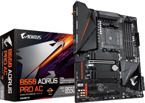 Мат. плата SocketAM4 GIGABYTE B550 AORUS PRO AC RTL фото 4