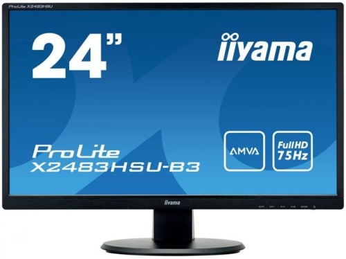 Монитор Iiyama ProLite X2483HSU-B3 Монитор Iiyama ProLite X2483HSU-B3