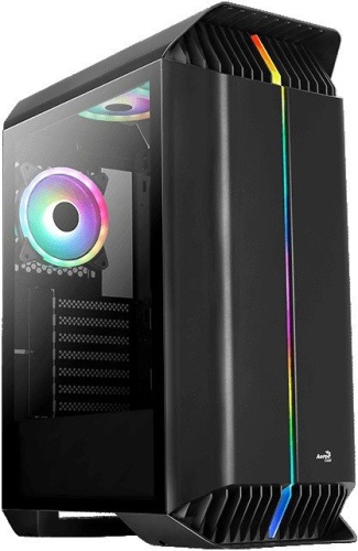 Корпус Miditower Aerocool Gladiator Duo-G-BK-v1 черный ACCM-PB27033.11