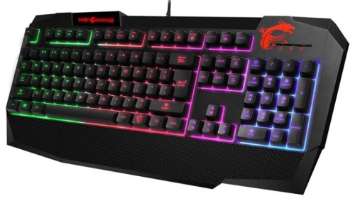 Клавиатура MSI GAMING BLACK RU VIGOR GK40 VIGORGK40RU фото 3