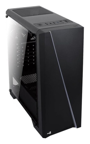 Корпус Miditower Aerocool Cylon черный CYLON BK фото 5