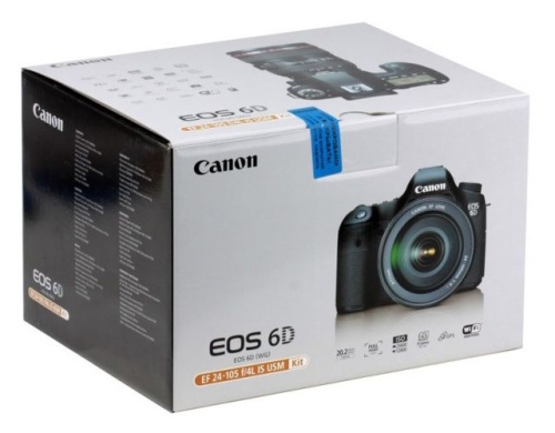 Цифровой фотоаппарат Canon EOS 6D KIT черный 8035B108 фото 8