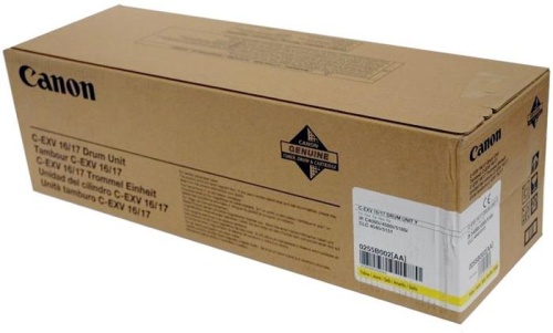 Фотобарабан оригинальный Canon Drum Unit C-EXV 16/V17 Yellow (жёлтый) 0255B002 Фотобарабан оригинальный Canon Drum Unit C-EXV 16/V17 Yellow (жёлтый) 0255B002