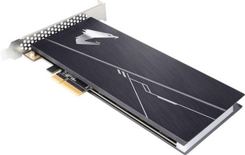 Накопитель SSD PCI-E GIGABYTE 1Тб AORUS RGB GP-ASACNE2100TTTDR фото 3