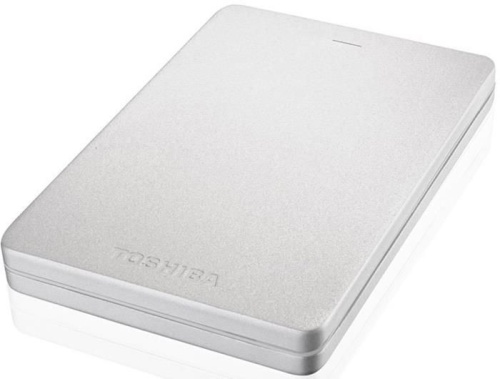 Внешний жесткий диск 2.5 Toshiba 1TB Canvio ALU HDTH310ES3AA Silver