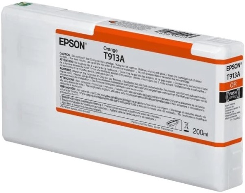 Оригинальный струйный картридж Epson T913A00 Orange C13T913A00