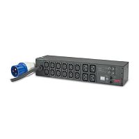 Опции к шкафам и KVM APC RACK PDU, METERED, 2U, 32A, 230V, (12) C13S & (4) C19 AP7822