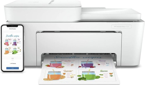 МФУ струйное Hewlett Packard DeskJet Plus 4120 3XV14B фото 4