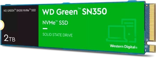 Накопитель SSD M.2 Western Digital 2TB WD Green SN350 NVMe, WDS200T3G0C фото 3