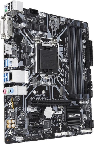 Мат. плата Socket1151 GIGABYTE Z370M DS3H фото 2