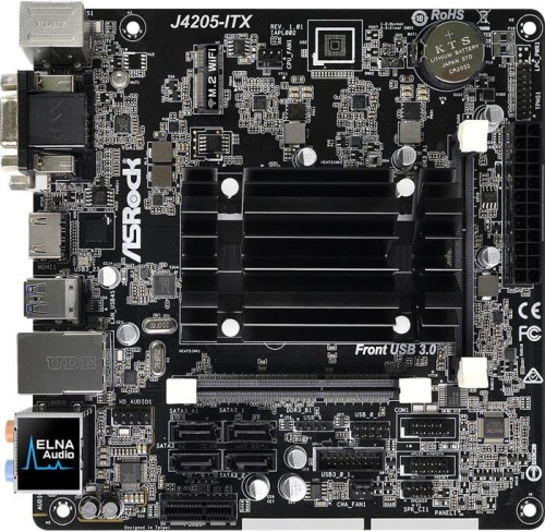 Мат. плата с CPU ASRock J4205-ITX