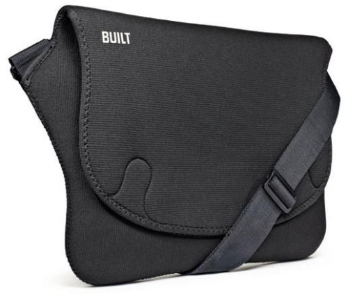 Портфель для ноутбука BUILT Bowery Laptop Messenger Bag E-MB16-BLK