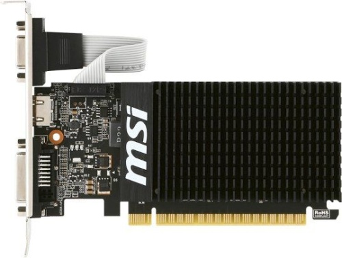 Видеокарта PCI-E MSI 2048Mb GT 710 2GD3H LP фото 3