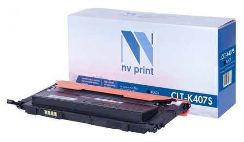 Картридж совместимый лазерный NV Print CLT-K407S Bk NV-CLTK407S