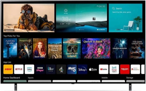 Телевизор ЖК LG 55NANO806PA NanoCell черный фото 2