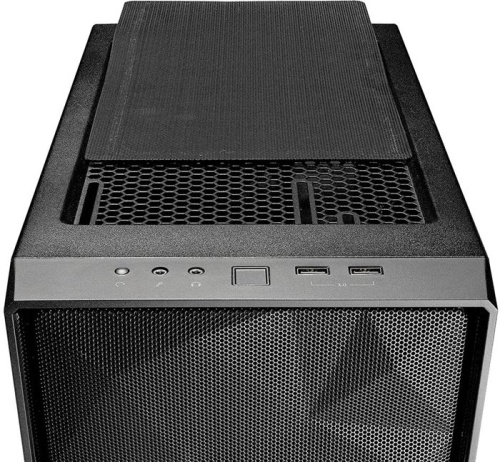 Корпус Minitower Fractal Design Meshify C Mini Dark TG Black фото 11