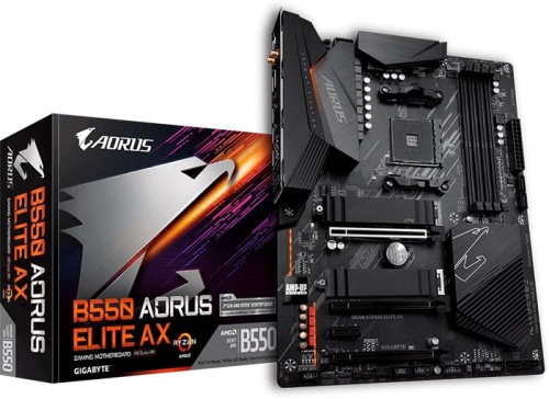 Мат. плата SocketAM4 GIGABYTE B550 AORUS ELITE AX фото 4